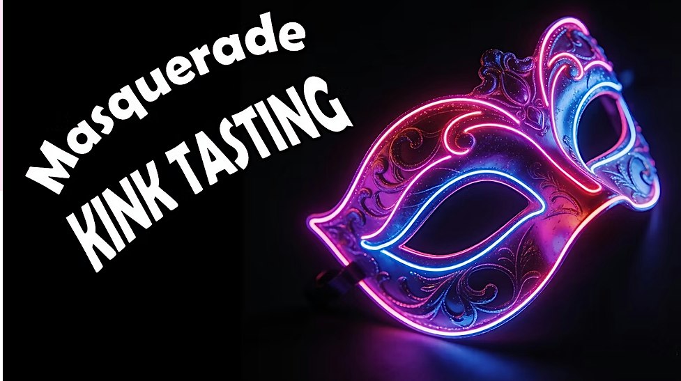 Masquerade Kink Tasting flyer