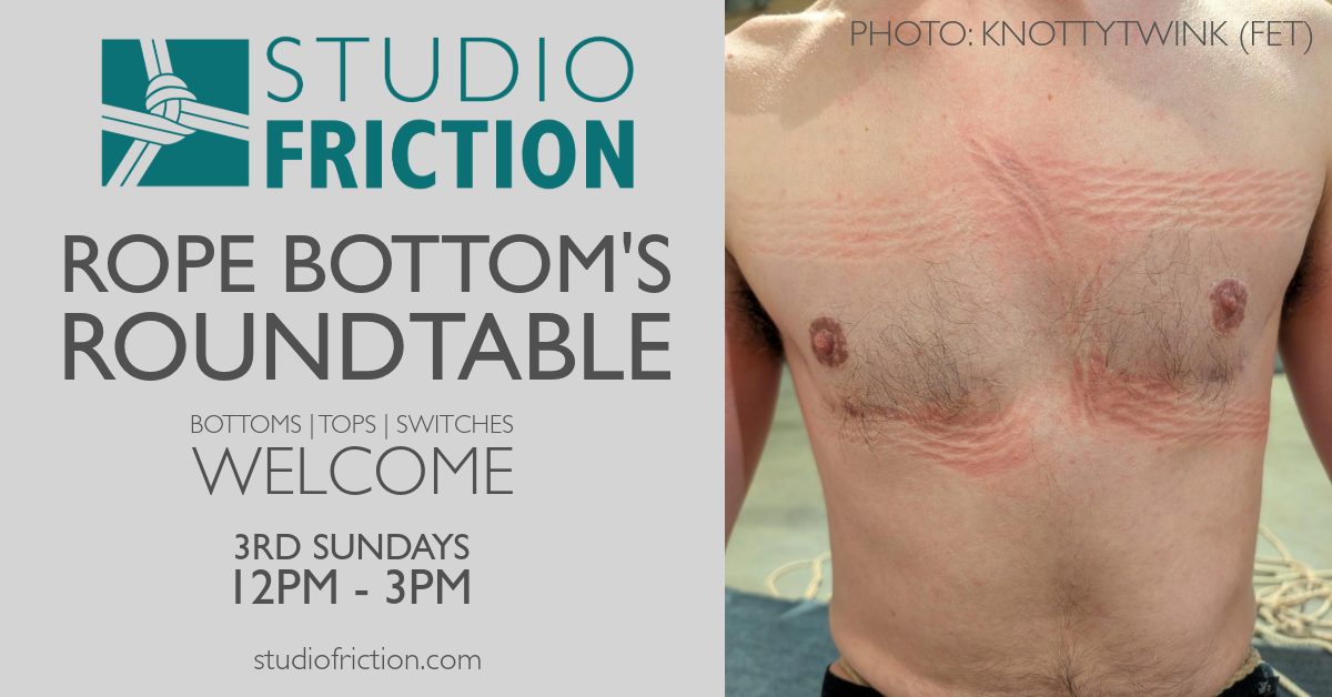Rope Bottom's Roundtable flyer