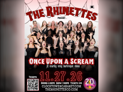 Once Upon A Scream! flyer