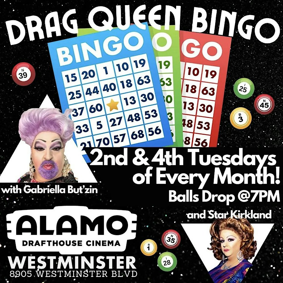 Drag Queen Bingo flyer