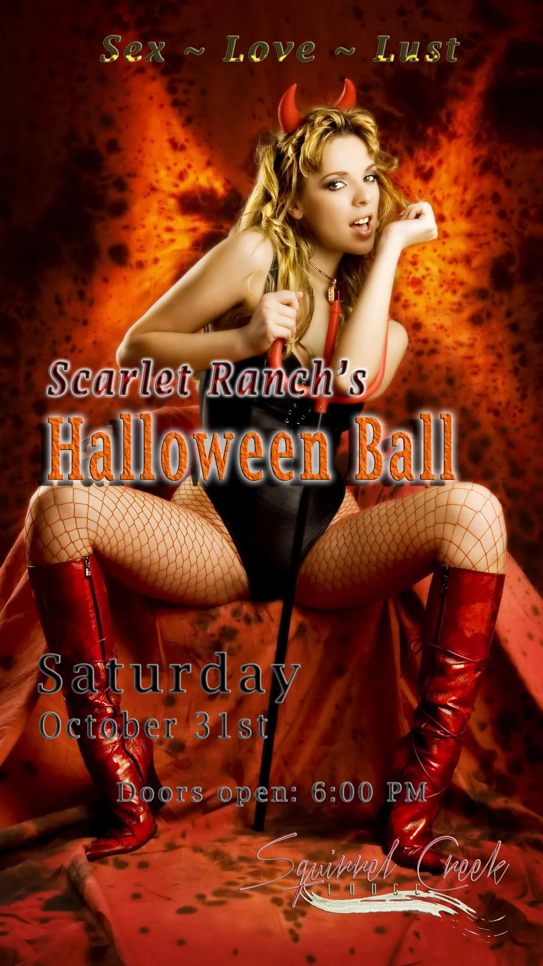 Erotic Halloween Ball! flyer