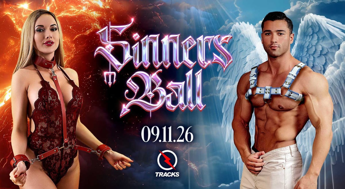 21+ Sinner’s Ball flyer
