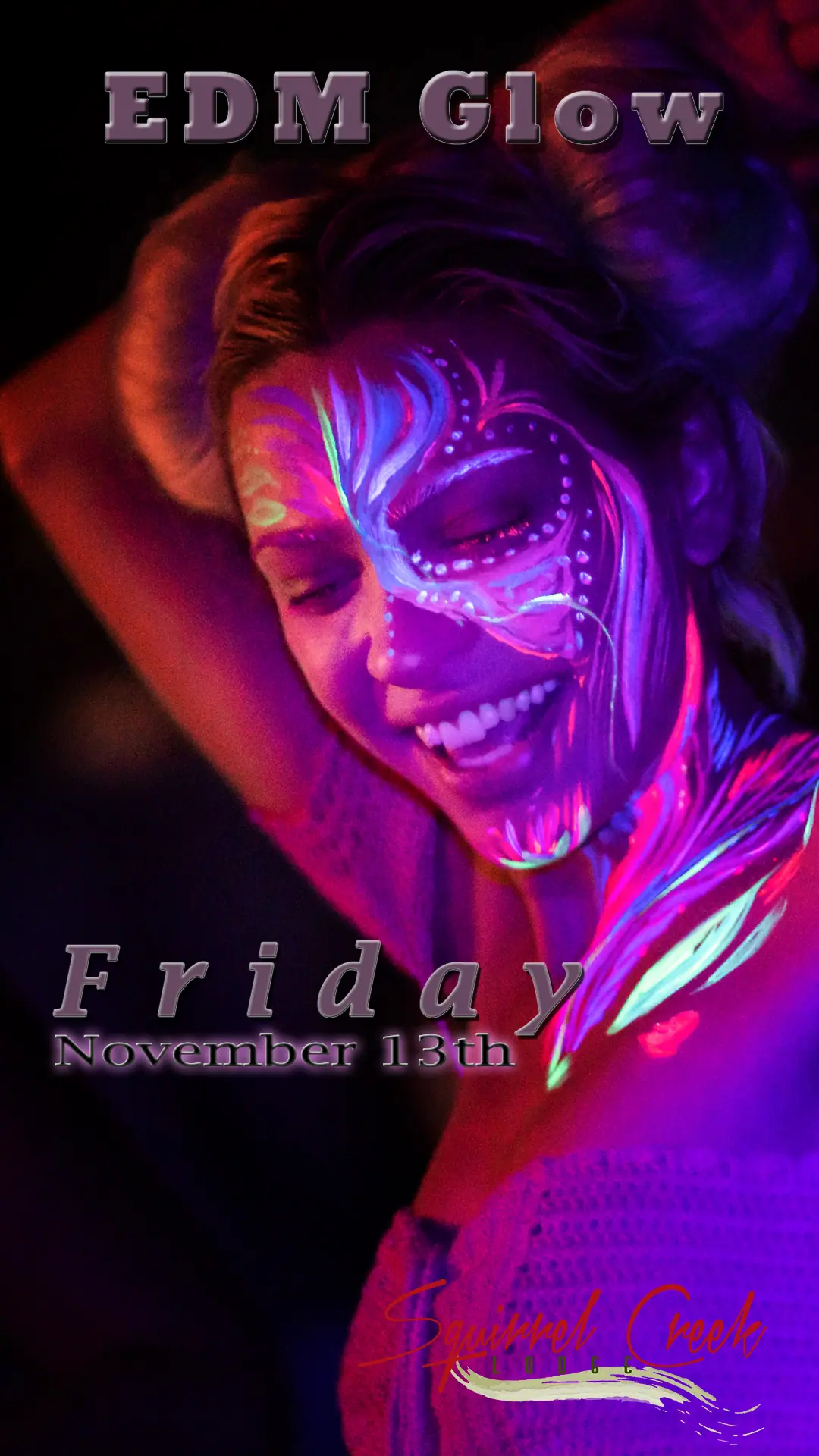 EDM Glow! flyer