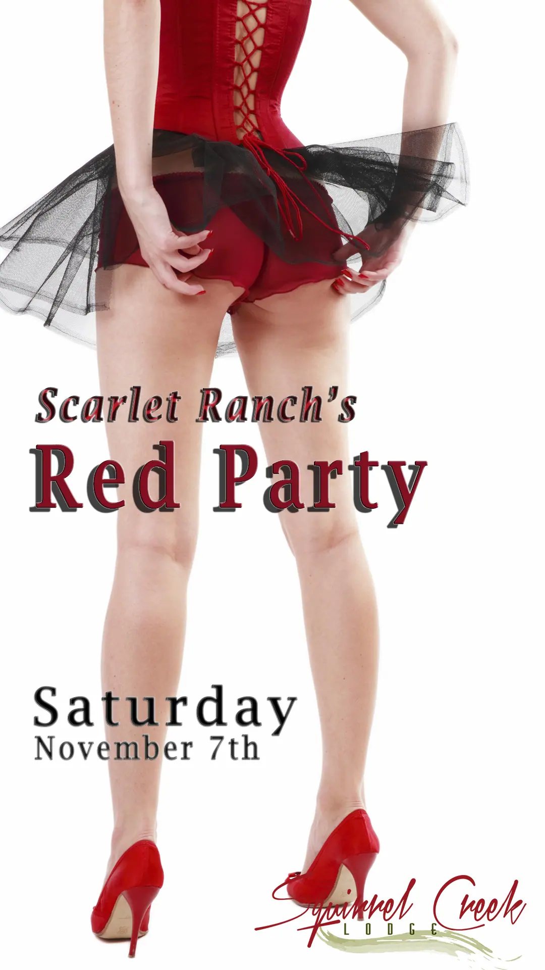 Red Party ~ Get Ready for the Holidays! flyer