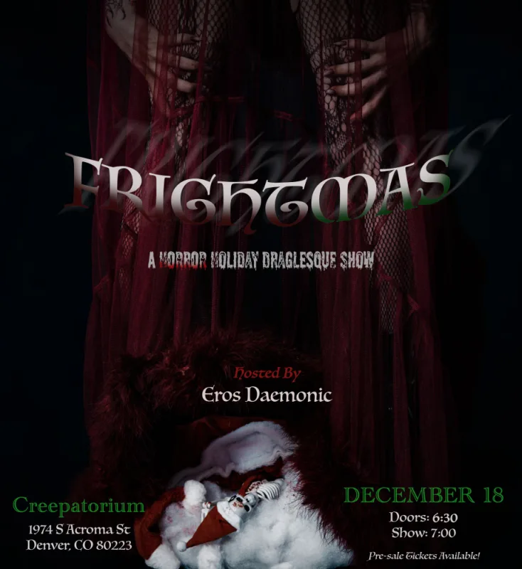 Frightmas Draglesque Show flyer