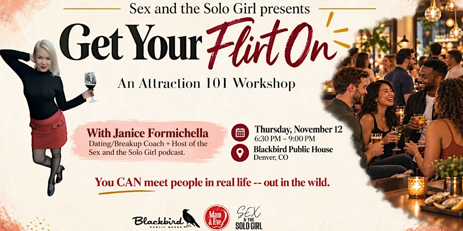 Get Your Flirt On: An Attraction 101 Workshop event image