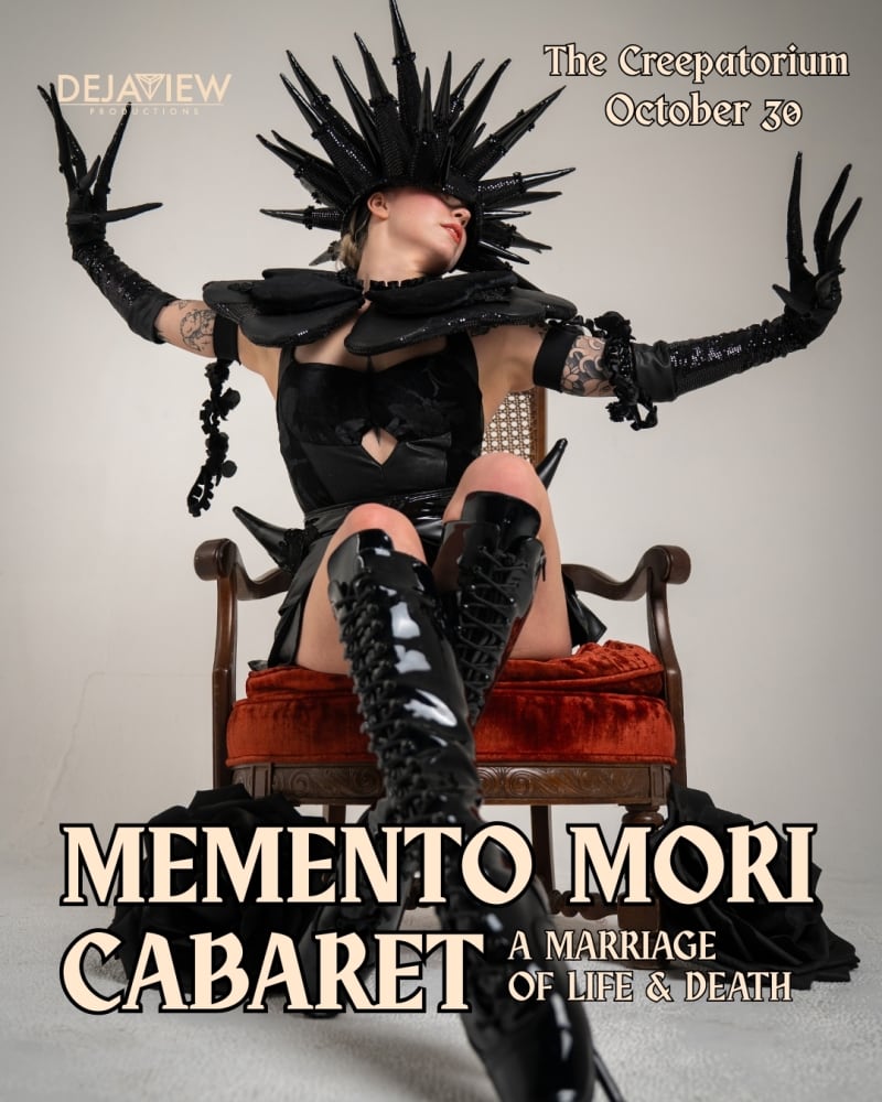Memento Mori Cabaret: A Marriage of Life & Death flyer