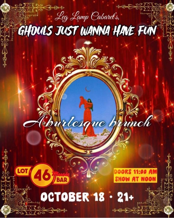 Ghouls Just Wanna Have Fun flyer