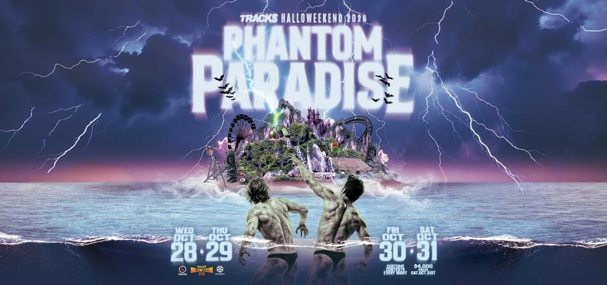 Tracks Halloweekend 2026 Phantom Paradise banner