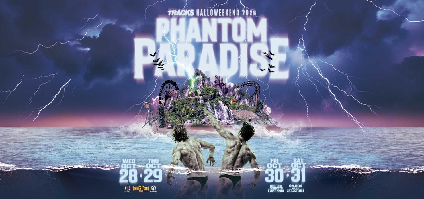 Tracks Halloweekend 2026 Phantom Paradise banner