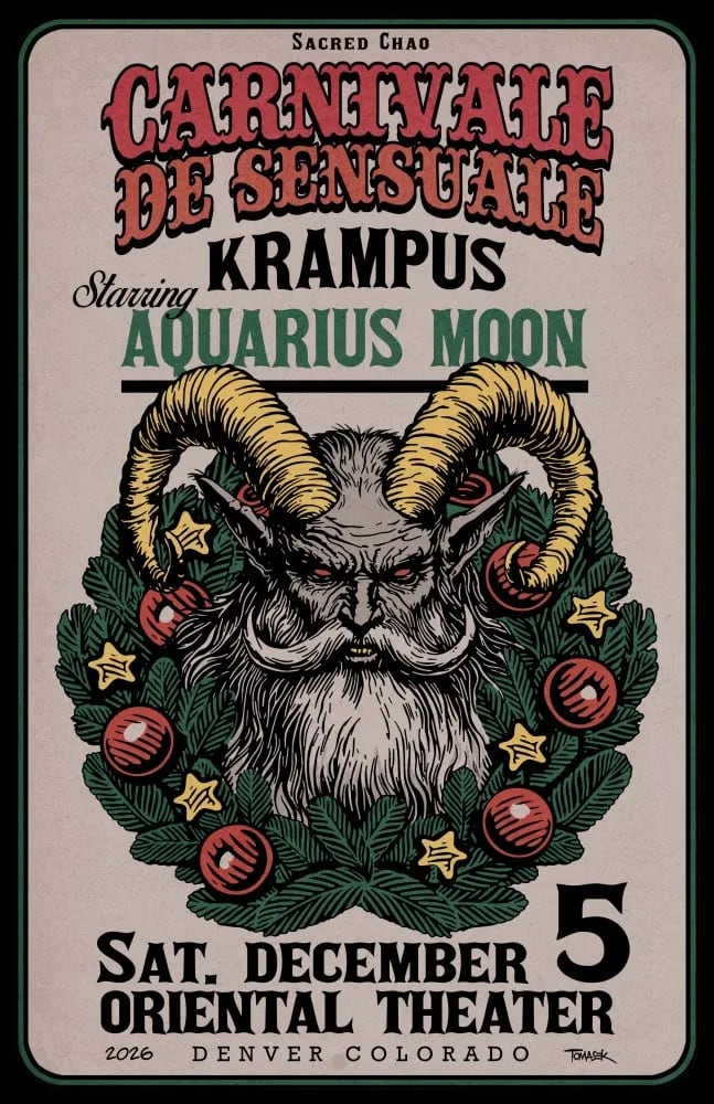 Carnivale De Sensuale: Krampus flyer