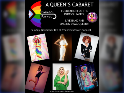 A Queen's Cabaret flyer