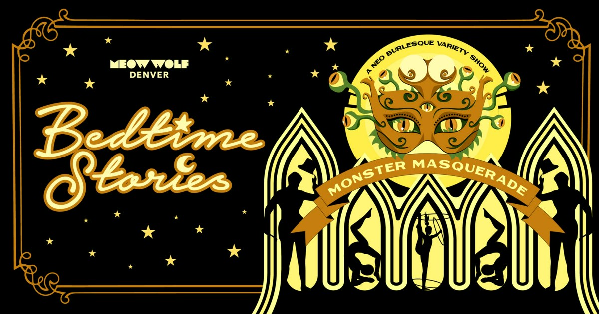Bedtime Stories: Monster Masquerade flyer